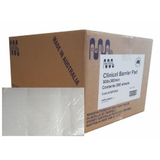 Cello Clinical Large Barrier Pads / Dental Bibs - White - 4 Ply - 315 x 500mm - 500/Ctn (ACBPX500)